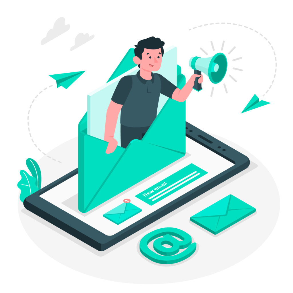 Email campaign animation